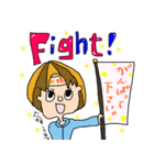 ゆる笑…女子（個別スタンプ：13）
