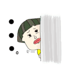 ゆる笑…女子（個別スタンプ：21）