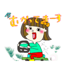 ゆる笑…女子（個別スタンプ：28）