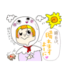ゆる笑…女子（個別スタンプ：30）