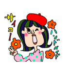 ゆる笑…女子（個別スタンプ：40）