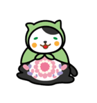 ねこりょーしか あいさつver.（個別スタンプ：5）