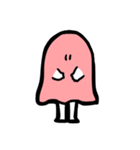 タコさんおばけのスタンプ（個別スタンプ：1）