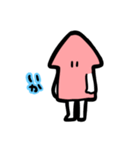 タコさんおばけのスタンプ（個別スタンプ：24）