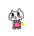 ねこ ねこ さかな（個別スタンプ：7）