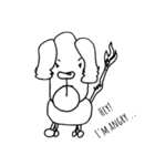 Funny all stars. English ver.（個別スタンプ：4）