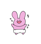 うさあおちゃん（赤ちゃん）（個別スタンプ：5）
