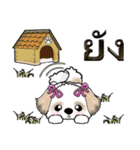 シーズー犬（タイ語Ver.）（個別スタンプ：29）