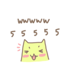 あかりちゃん タイ・日 しゃべってる猫（個別スタンプ：27）