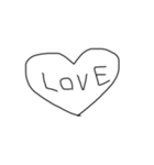 頭の悪そうな文字《日常会話》（個別スタンプ：32）
