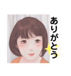 似顔絵風スタンプ（個別スタンプ：2）