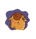 こじかくんスタンプ（個別スタンプ：6）