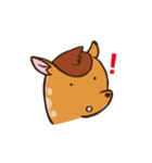 こじかくんスタンプ（個別スタンプ：7）