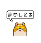 ドット絵！関西弁の柴犬（個別スタンプ：19）