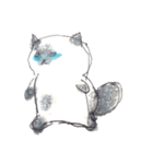 ふわふわヒマラヤン猫（個別スタンプ：4）