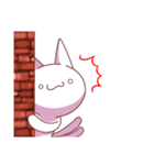 へんてこ猫の愉快な日常（個別スタンプ：14）