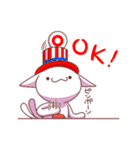 へんてこ猫の愉快な日常（個別スタンプ：25）