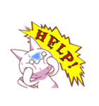へんてこ猫の愉快な日常（個別スタンプ：28）