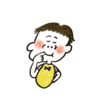 ハグマンのおともだち・ベーべちゃん（個別スタンプ：1）
