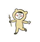 ハグマンのおともだち・ベーべちゃん（個別スタンプ：7）