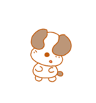 ポチくんの日常スタンプ（個別スタンプ：3）