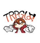 クトゥルフ神話TRPG。セッション用スタンプ（個別スタンプ：11）