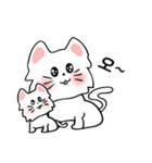 可愛い猫/(korea version.3)（個別スタンプ：20）