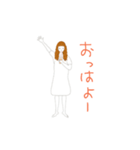 タピオカ女子とSweetフレーバー（個別スタンプ：1）