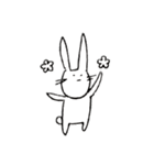 たのしいウサギ（個別スタンプ：15）