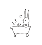たのしいウサギ（個別スタンプ：20）