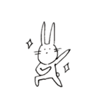 たのしいウサギ（個別スタンプ：25）