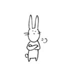 たのしいウサギ（個別スタンプ：28）