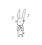 たのしいウサギ（個別スタンプ：32）