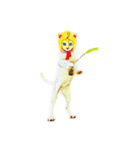ハッピーCAT GIRL（個別スタンプ：4）