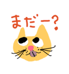 画伯ゴルの猫たち（個別スタンプ：28）