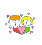 Boy くんのゆるhappy スタンプ（個別スタンプ：1）