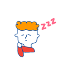 Boy くんのゆるhappy スタンプ（個別スタンプ：4）