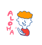 Boy くんのゆるhappy スタンプ（個別スタンプ：8）