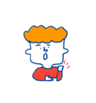Boy くんのゆるhappy スタンプ（個別スタンプ：14）