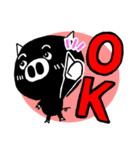 くろぶた君（個別スタンプ：1）