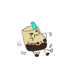 "タピオカ" 少年 スタンプ ver.1（個別スタンプ：5）