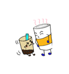 "タピオカ" 少年 スタンプ ver.1（個別スタンプ：8）