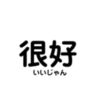 日常で使える中国語（個別スタンプ：15）