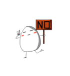 日常生活なたまごくん（個別スタンプ：4）