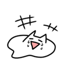 とけてのびるねこ（個別スタンプ：34）