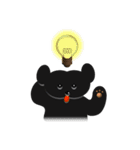 黒犬 タールくん 2（個別スタンプ：2）