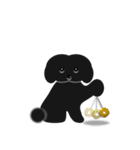 黒犬 タールくん 2（個別スタンプ：9）