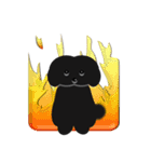 黒犬 タールくん 2（個別スタンプ：30）