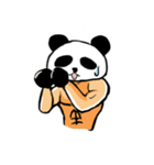 ボクサー パンダ（個別スタンプ：9）