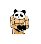 ボクサー パンダ（個別スタンプ：12）